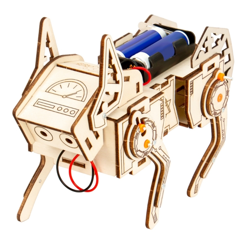 Science Project Robot - Modello scientifico in legno per cane