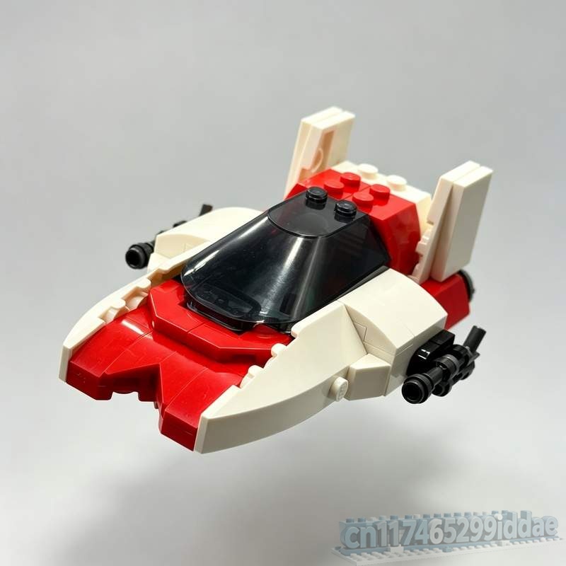 Science Diy Model - 124 Pezzi Chibi A-Wing Space Fighter