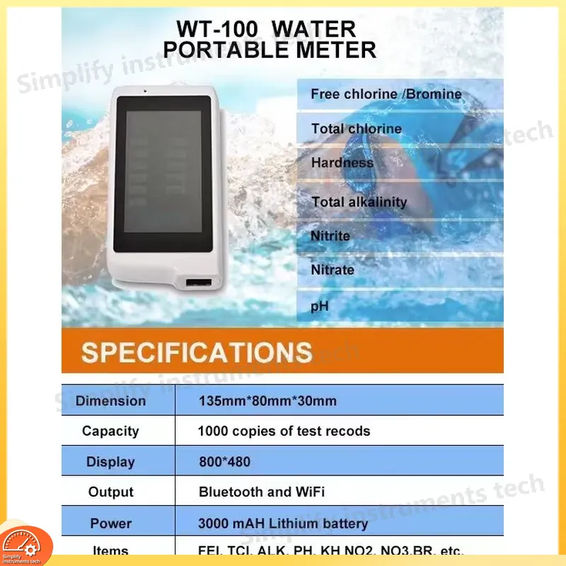 Tester Portatile per la Qualit - Water Testing Kit recensione e prezzo