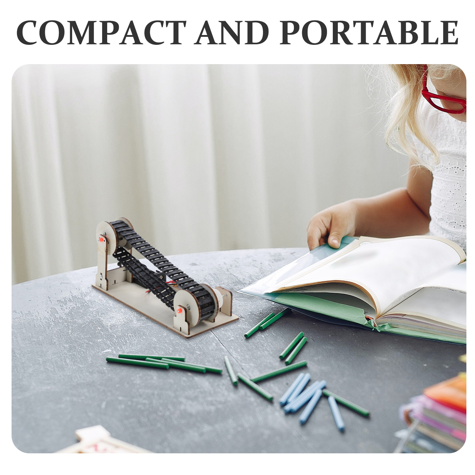 1 Set Nastro Trasportatore Ele - Science Project Diy recensione e prezzo